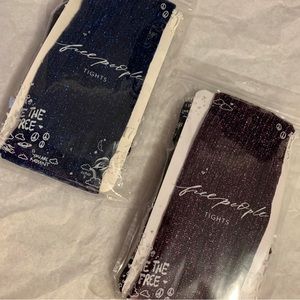 Free People tights bundle 🕸
